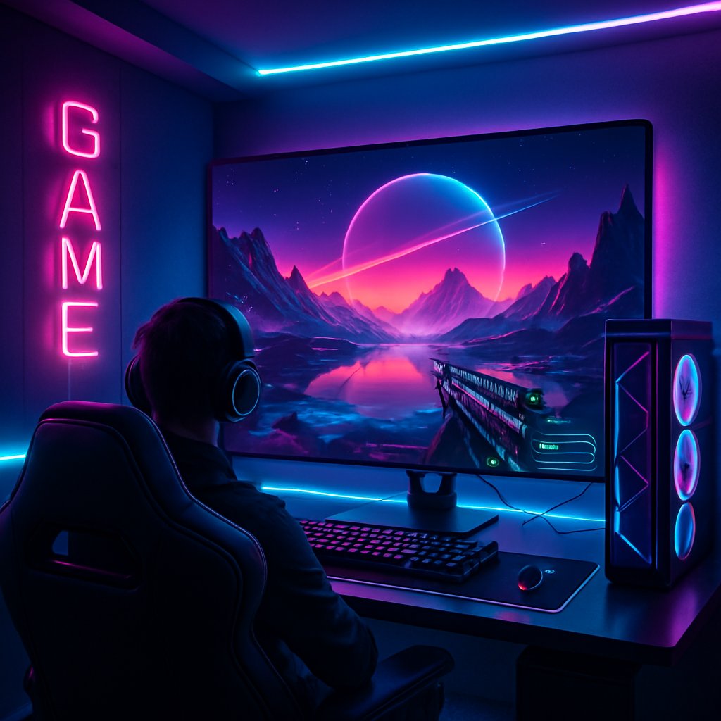 Ilustrasi Game Online Terbaru 2026: Visual Futuristik, Desain Berkelas